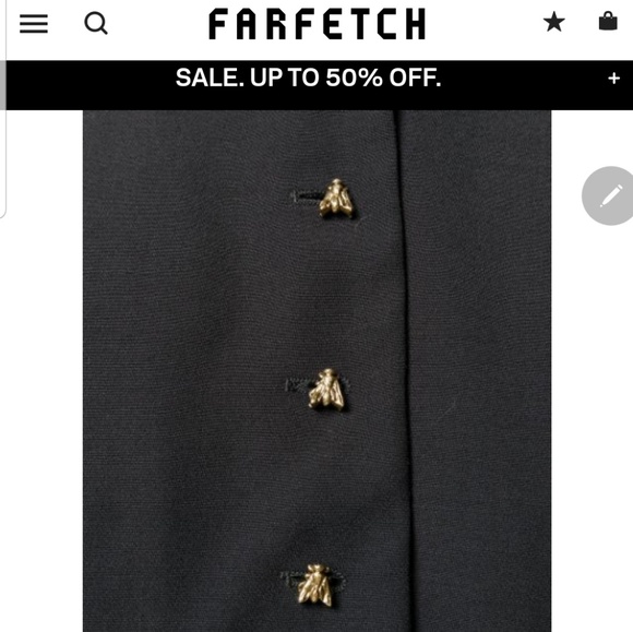 Authentic Moschino vintage Millitsry frock coat - Picture 7 of 7